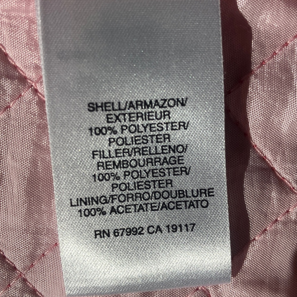 Sigrid Olsen Pink Quilted Button Down Lightweight Jacket Women’s Petite (S) - Picture 5 of 6